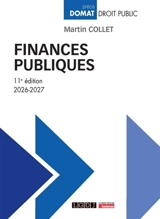 Finances publiques : 2026-2027 - Martin Collet