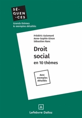 Droit social - Frédéric Guiomard