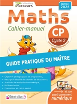 Guide du maitre cahier-manuel iParcours maths CP (2026) - HACHE Katia et Sébas