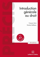 Introduction générale au droit - François Terré