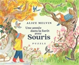 Une année dans la forêt avec Souris : puzzle - Alice Melvin
