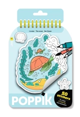 CARNET DE STICKERS : Océan