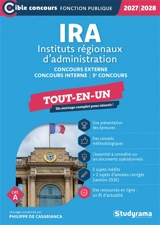 IRA, instituts régionaux d'administration : concours externe, concours interne, 3e concours, tout-en-un, cat. A : 2027-2028 - Etienne Douat
