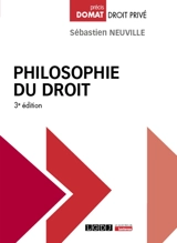 Philosophie du droit - Sébastien Neuville