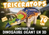 Tricératops : construis ton dinosaure géant en 3D - David Hawcock