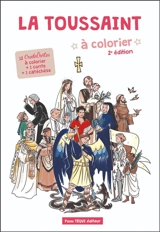 La Toussaint à colorier : 12 credocartes à colorier + 1 conte + 1 catéchèse - Odile Haumonté