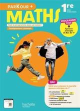 Maths 1re séries technologiques, enseignement commun : cahier de l'élève