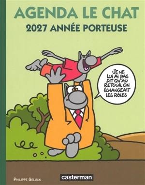 Agenda Le Chat 2027 : année porteuse - Philippe Geluck