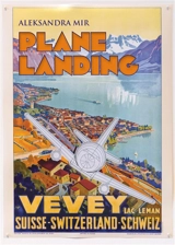Plane landing Vevey - Aleksandra Mir