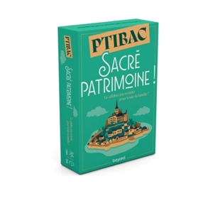 Ptibac : sacré patrimoine ! : le célèbre jeu revisité pour toute la famille !