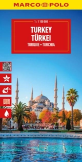 Turkey / Turkiye Marco Polo Map - Marco Polo