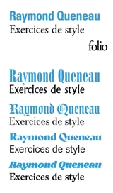 Exercices de style - Raymond Queneau
