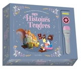 Mes histoires tendres : 1 livre de 3 histoires et 24 scènes à projeter : coffret avec lampe