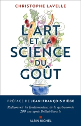 L'art et la science du goût - Christophe Lavelle