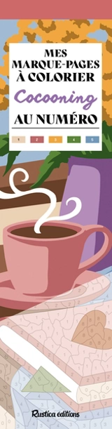 Cocooning : mes marque-pages à colorier au numéro - Marica Zottino