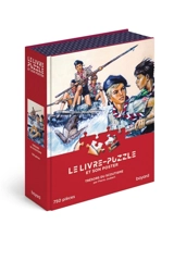 Livre-Puzzle Scoutisme illustré par Pierre Joubert : Puzzle 750 pièces adulte, coffret CADEAU premium avec poster pour les scouts d'hier et d'aujourd'hui - Pob