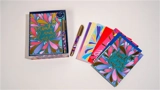 Ma joyeuse correspondance : coffret cartes illustrées + enveloppes + stylo - Mathou
