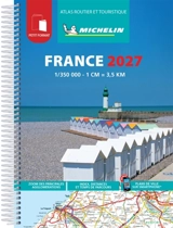 France 2027 : atlas routier et touristique : petit format - Manufacture française des pneumatiques Michelin