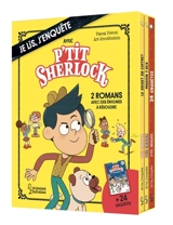 Coffret P'tit Sherlock : 2 romans + 24 enquêtes - Pascal Prévot