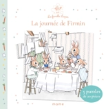 La famille lapin. La journée de Firmin : 5 puzzles de 20 pièces - Karine-Marie Amiot