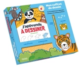 Mon coffret de dessin : j'apprends à dessiner les animaux - Philippe Legendre