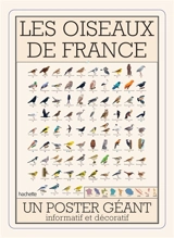 Les oiseaux de France : un poster géant informatif et décoratif - Florence Dellerie