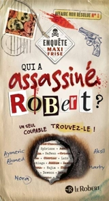 Maxi frise de mots cachés : qui va mourir ? : enquête - Julien Soulié