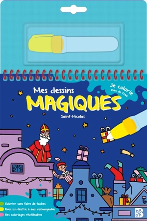 Mes dessins magiques : Saint-Nicolas