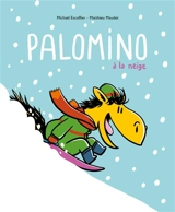 Palomino à la neige - Michaël Escoffier