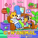 Cinemal : comfy & adorable coloring book - Tiny Daisy