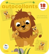 Les animaux de la savane : autocollants - Marion Billet
