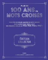 Plus de 100 ans de Mots croisés