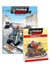 Les fondus de moto : tome 1 + calendrier 2027 - Hervé Richez