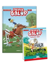 Triple galop : tome 1 + calendrier 2027 - Benoît Du Peloux