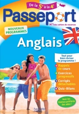 Passeport anglais, de la 5e à la 4e : nouveaux programmes - Marie-Françoise Dréano