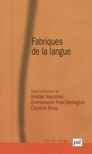 Fabriques de la langue
