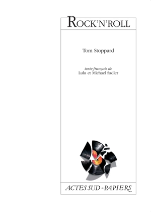 Rock'n roll - Tom Stoppard