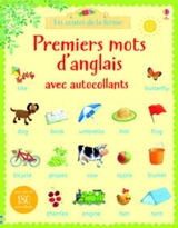 Premiers mots d'anglais avec autocollants - Heather Amery