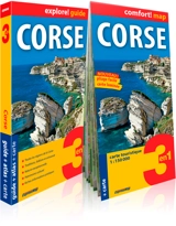 Corse : 3 en 1 : guide + atlas + carte