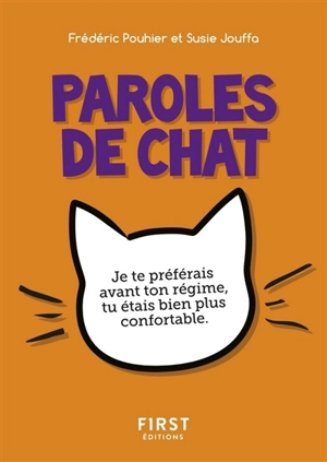 Paroles de chat - Frédéric Pouhier