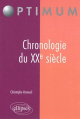 Chronologie du XXe siècle - Christophe Verneuil