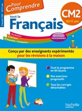 Pour comprendre tout le français : vocabulaire, grammaire, orthographe, conjugaison CM2, 10-11 ans : nouveaux programmes - Magali Diény