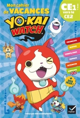 Mon cahier de vacances Yo-kai watch CE1 vers le CE2, 7-8 ans - Viz Media