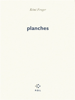 Planches - Rémi Froger