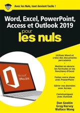 Word, Excel, PowerPoint & Outlook 2019 pour les nuls - Dan Gookin