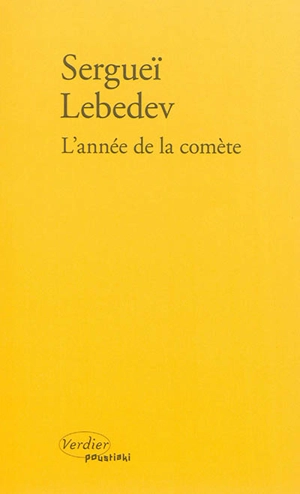 L'année de la comète - Sergueï Lebedev
