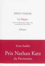 Le départ - Ernst Stadler
