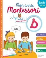 Mon année Montessori : grande section, 5-6 ans - Caroline Marcel