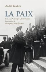 La paix - André Tardieu