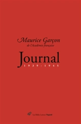 Journal, 1939-1945 - Maurice Garçon